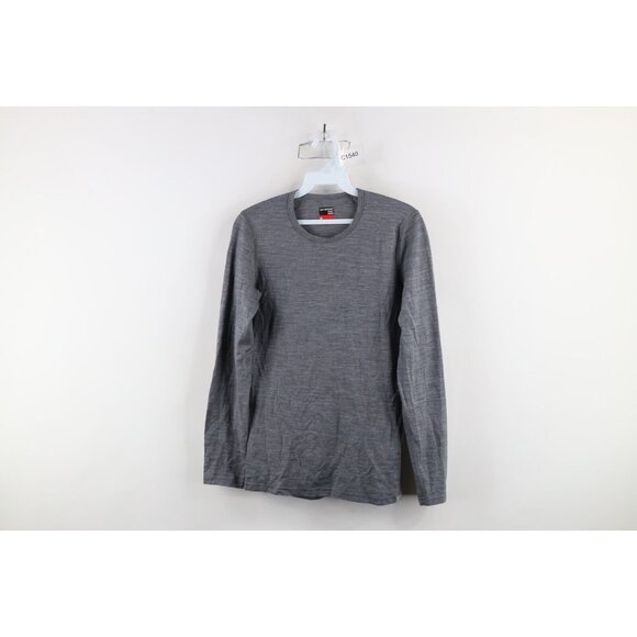 Naturwool Womens Medium Eizniz Merino Wool 100 Long Sleeve T-Shirt Baselayer - Picture 1 of 11